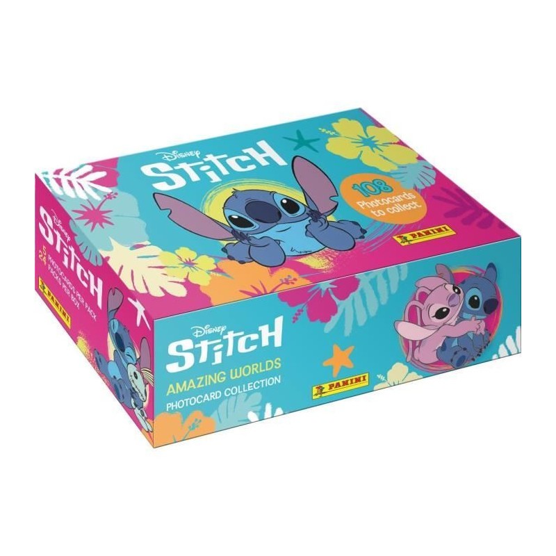 Boîte PANINI STITCH PHOTOCARDS de 24 pochettes pour collectionneurs de cartes