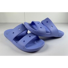 Crocs Unisex Classic V2 Sandals Mystic Purple Size M10 W12 Pre-owned 031SD