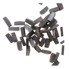 New 20pcs 4/4 3/4 Violin String Nut Natural Ebony Wood Good Quality Violin Part