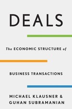 Deals by Guhan Subramanian (Hardback Book)