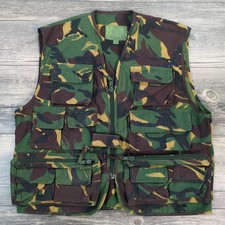 Kids Unlined Vest British DPM - Camo Action Paintball Army Uniform Sz 7/8