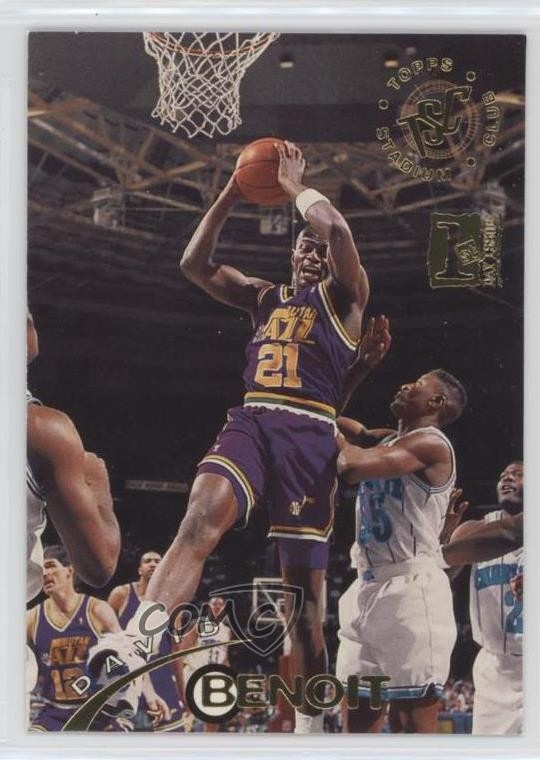 1994-95 Topps Stadium Club 1st Day Issue David Benoit #21 1r1