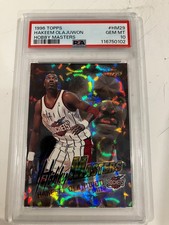 1996 Topps - Hobby Masters Hakeem Olajuwon #HM29 PSA 10 Low Pop