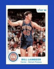 1985-86 Star Set-Break # 14 Bill Laimbeer EX-EXMINT *GMCARDS*