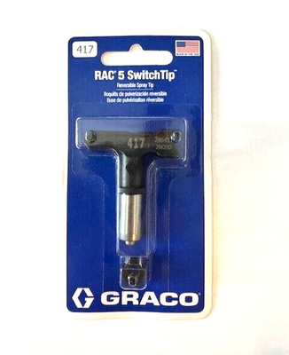#ad GRACO 286417 RAC 5 LTX Switch Tip 417 Airless Paint Spray Tip New $22.00