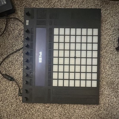 Ableton Push MIDI Pad Controller 64 Pads Display Rotary Encoders USB In WithCase