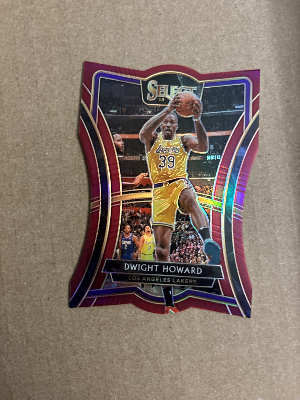 2019 Panini Select Premier Level Maroon Prizm #’d 130/175 Dwight Howard #108 HOF