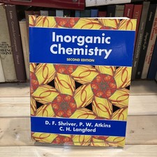 Inorganic Chemistry Deward F. Schreiber, Peter William Atkins, Cooper Harold