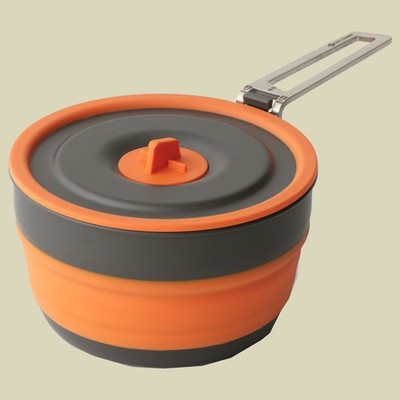 Sea to Summit Frontier UL Collapsible Pot - puffin´s bill orange Camping Kochtop