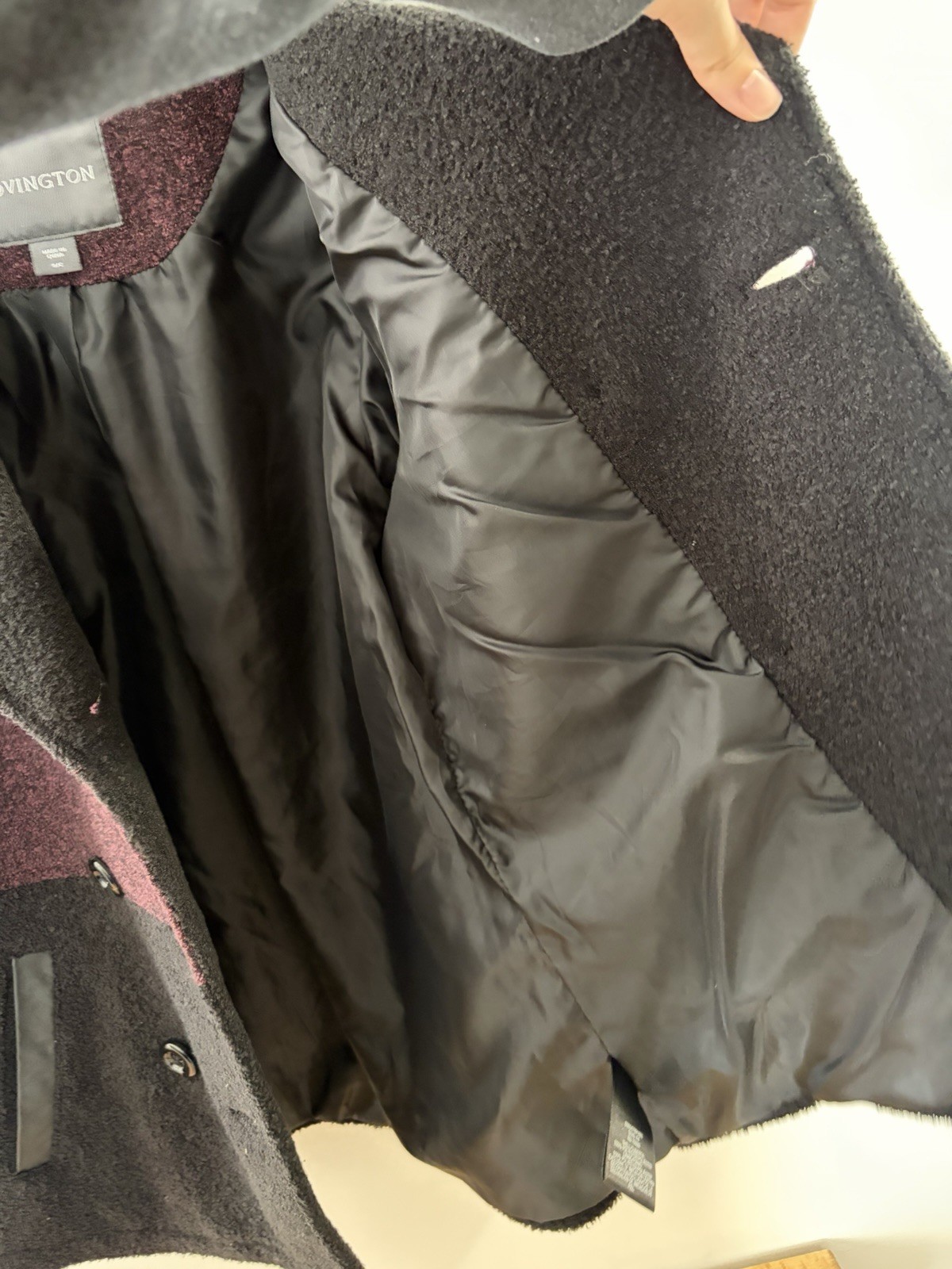 Covington Women's Colorblock Button Collared Jack… - image 9