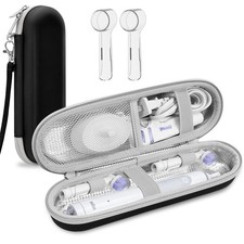 ICIMBI Electric Toothbrush Travel Case for Oral 8.4 x 2.4 inches, Black