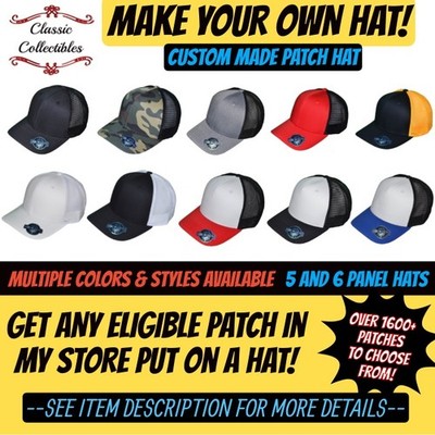 Make Your Own Hat! - Get Any Eligible Patch In My Store Put on A Hat!