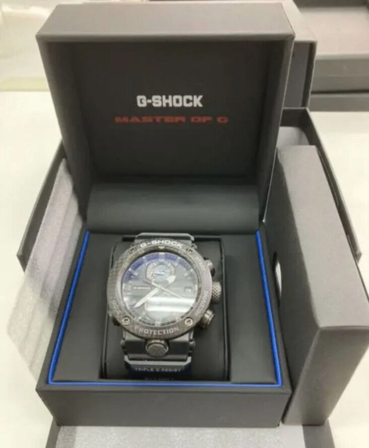 Casio G-shock GRAVITYMASTER GWR-B1000 Carbon Black Case de Japón - Imagen 2 de 4