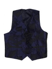 Unbranded Boys Blue Tuxedo Vest 130 cm