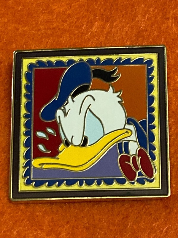 948    Angry Donald - Framed Stamps Series - Version 1