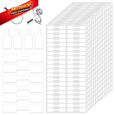 1000 PCS Jewelry Labels for Pricing Price Tags Self White