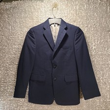 Michael Michael Kors Boys Blazer Sz 11R Blue Two Button Polyester Rayon Pockets