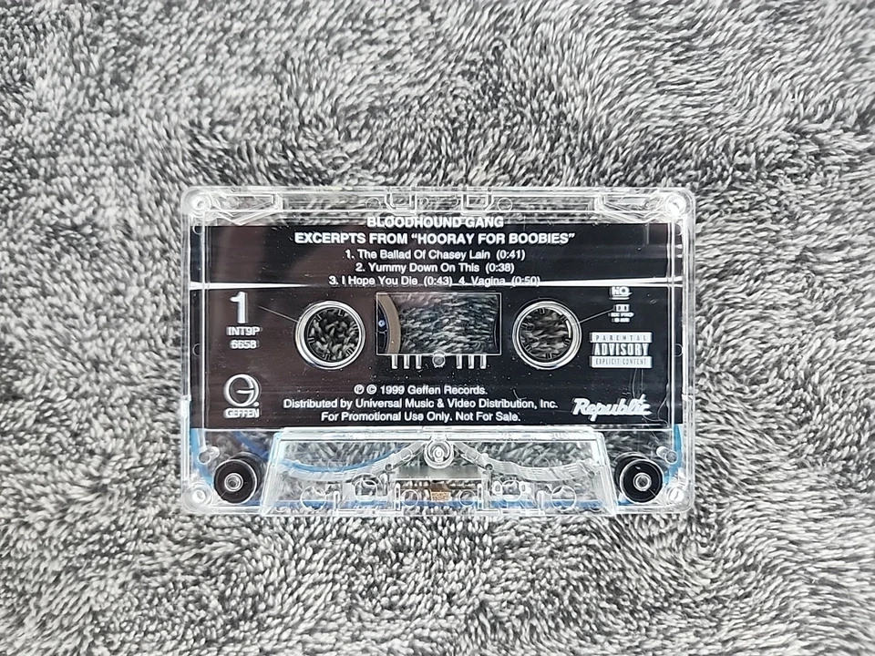 Bloodhound Gang Promo PA Cassette Single Sampler Hooray for Boobies Foto 3 de 4