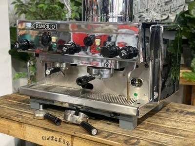 RANCILIO 1980 VINTAGE Z9 SEMI AUTOMATIC 2 GROUP CHROME ESPRESSO