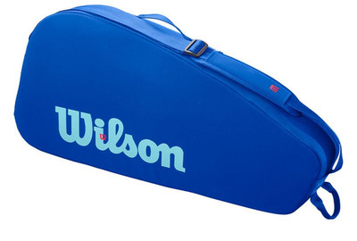 Wilson Ultra Tour V5 3PK Tennis Racket Racquet Bag Navy Sports Blue WR8049001001