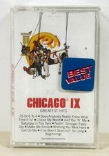 Chicago IX- Greatest Hits ; Cassette Tape