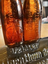 3 Stück alte  Flaschen Brauerei Bautzener Brauerei und Mälzerei A. G. OL Sachsen