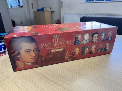 The Masterworks Wolfgang Amadeus Mozart 40 CD Boxset - Good used Condition - Image 1 of 4