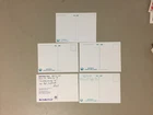 Five Japan Airlines post cards