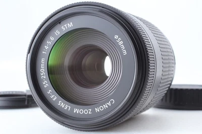 【Mint】 Objectif zoom Canon EF-S 55-250mm f/4-5.6 IS STM du Japon #235 - Photo 1/4