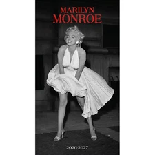 Carousel Calendars,  Marilyn Monroe 2 Year 2026 Pocket Planner, 12'' X 12'', 16-