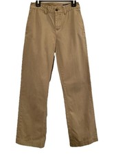 Polo Ralph Lauren Boys 10 Khaki Chino Pants Preppy 100 Cotton Read Description.