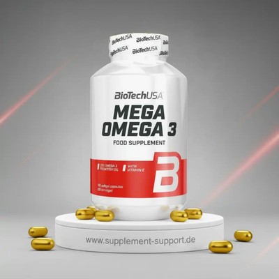BioTech USA 70% Omega 3 180x500mg
