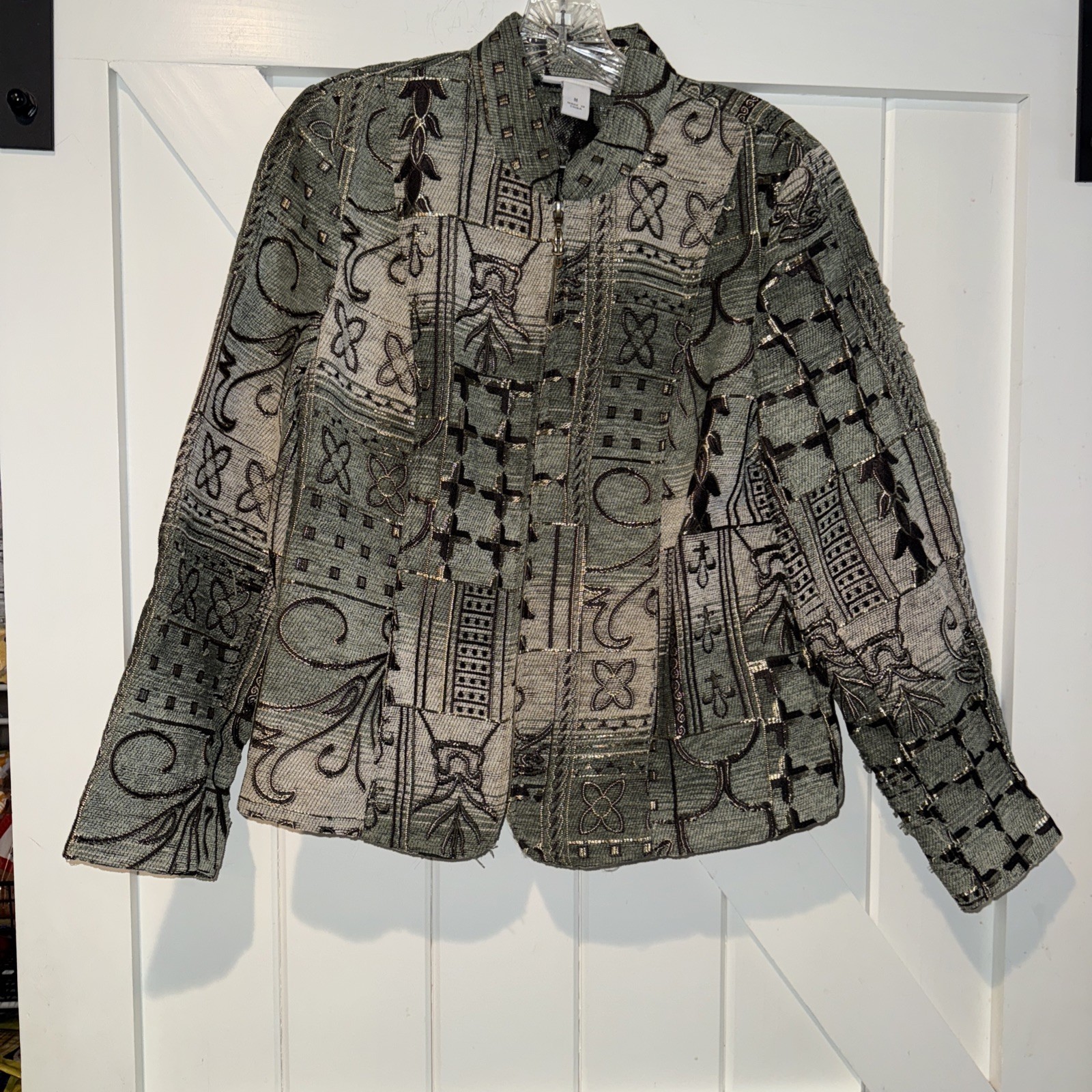 Dress Barn Zip Up Women’s Blazer Size M