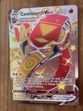 Pokemon TCG Centiskorch VMAX SV109/SV122 Shining Fates Set NM Condition 
