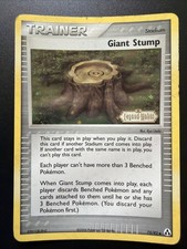 Pokemon Giant Stump EX Legend Maker Card 75/92 2006 Reverse Holo Stamped MP/LP