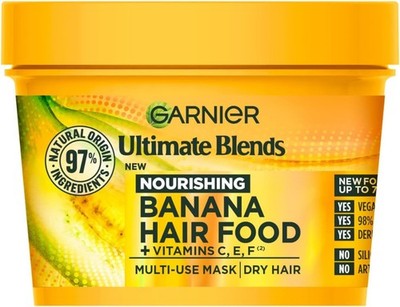 Garnier Hair Food Multi Use Hair Treatment Mask Banana 400ml | Vegane Formel