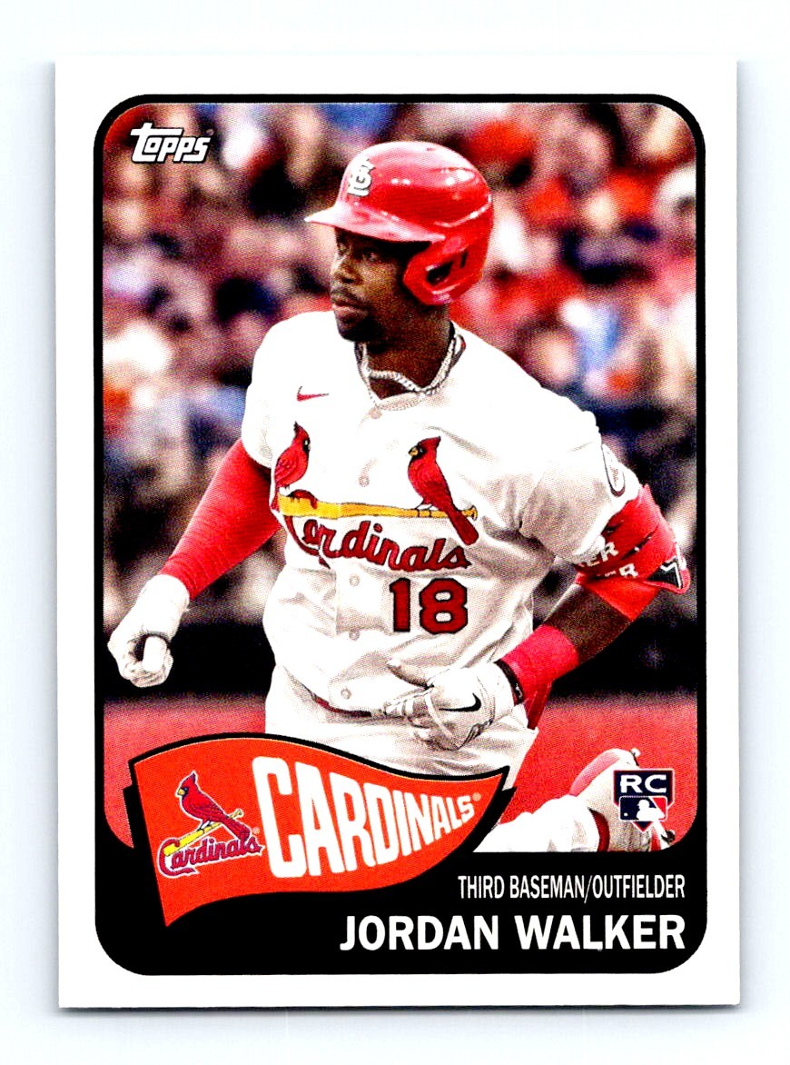 #154 2023 Topps Archives / Jordan Walker RC Cardinals