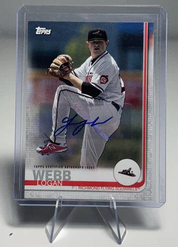 2019 Topps Pro Debut - Logan Webb #70 Autographs (AU, RC)