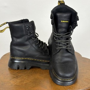Dr. Martens Black Tarik Utility Boots Lace Up Speed Hooks Unisex Womens 8 Mens 7 Dr. Martens Tarik LS SKU: 9821365 - YouTube main image 4