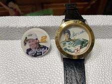RUSTY WALLACE COLLECTIBLE WATCH Sold As Is For Parts