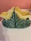 McCoy Vintage USA Tulip Bookends/Vase/Planter MCM Collectible Set of Two
