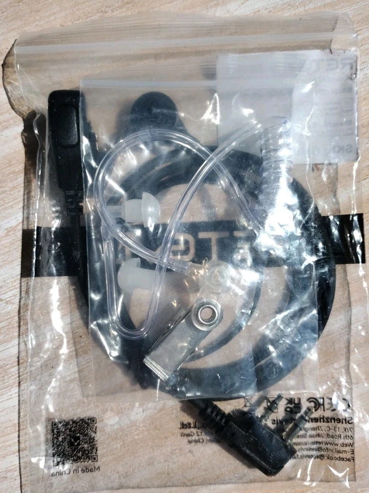 Retevis EAK001 Kenwood 2pin Unversal Covert Acoustic Tube Earpiece - Image 3 of 3