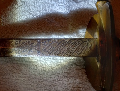 #ad #ad U.S. Model 1840 NCO’s Sword Henderson Ames Co. Kalamazoo Mich. W Sheath $260.00