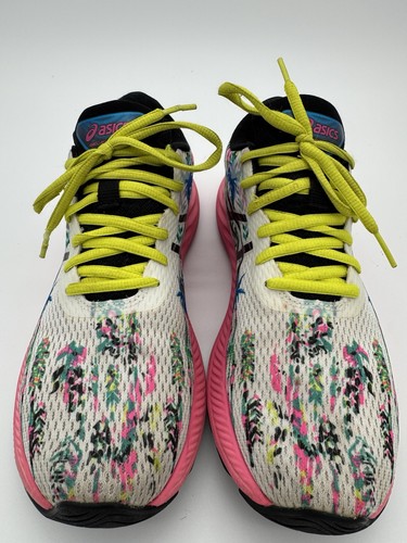 Asics Gel Laufschuhe Damengröße 9 mehrfarbig sportliche Turnschuhe - Bild 4 von 7