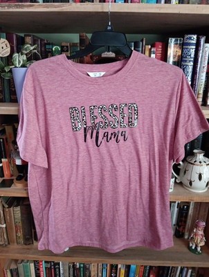 Blessed Mama Shirt Pink  3XL