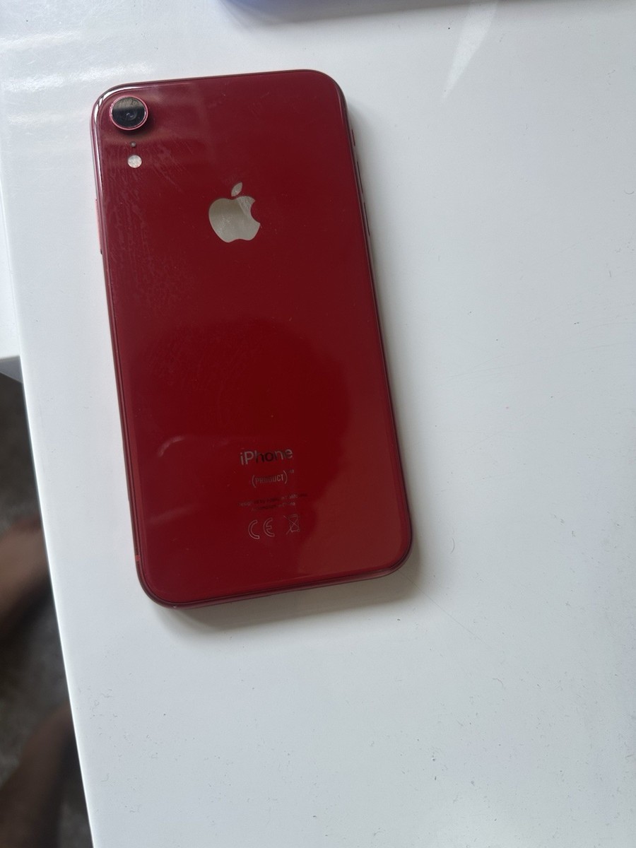 Apple iPhone XR - 64GB - Red (Unlocked) A1920 (CDMA + GSM) for