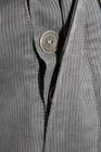 DKNY Mens Creased Straight Leg Button Up Pants Dark Brown Cotton Size 34 — photo 4
