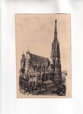 F9019) Postcard, VIENNA - St. Stephen s Cathedral - PHOTO CENSORSHIP - CAR...