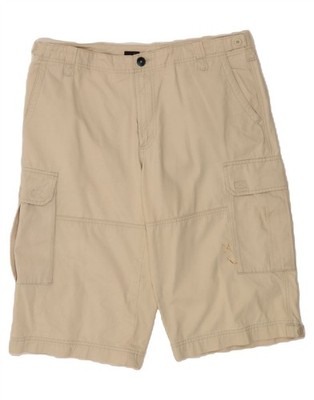 C&A Herren Cargo Shorts IT 54 2XL W36 Off White Baumwolle DC05