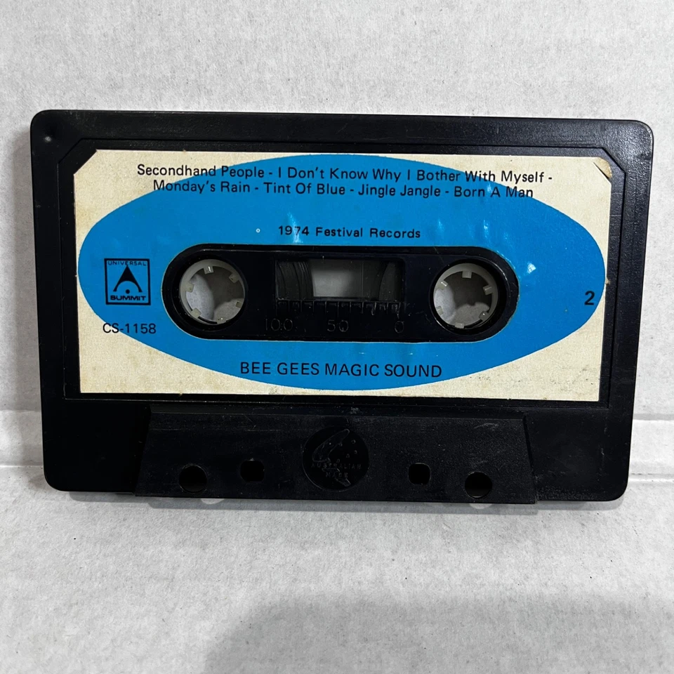 The Bee Gees Self Titled Cassette Tape Aus Press Summit Records Vintage - Image 4 of 4